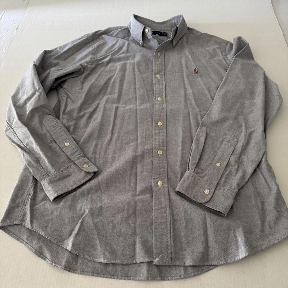 Ralph Lauren Classic Fit Men’s Gray Long Sleeve